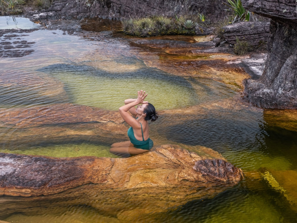 What's on top of Mount Roraima 